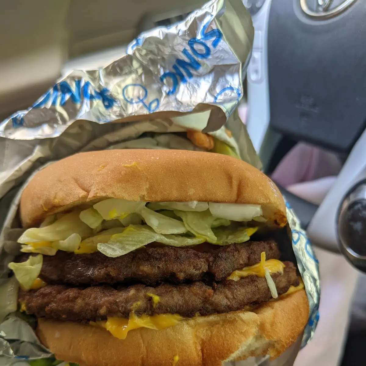 Hamburger Wacky Pack