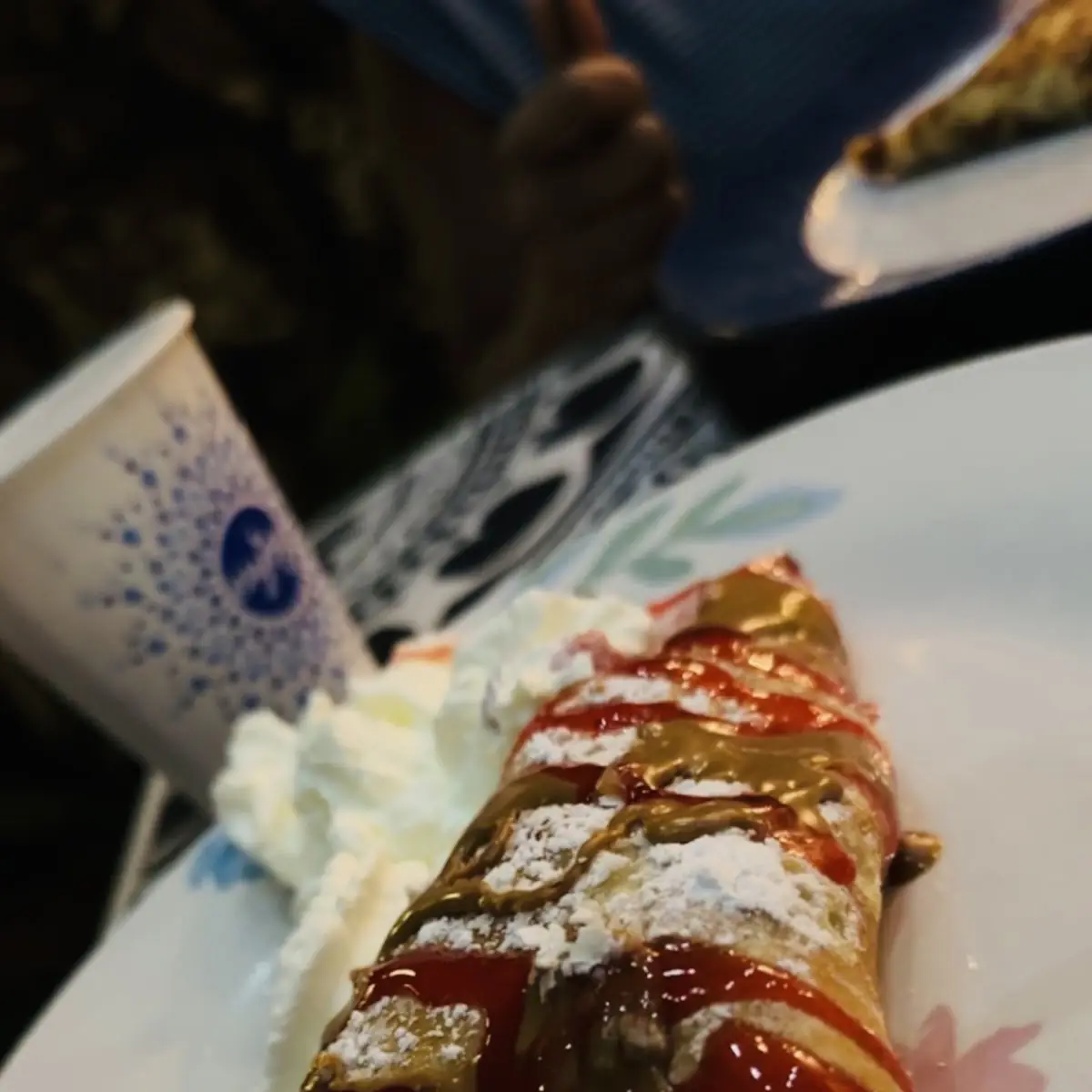 Boston Cream Crepe