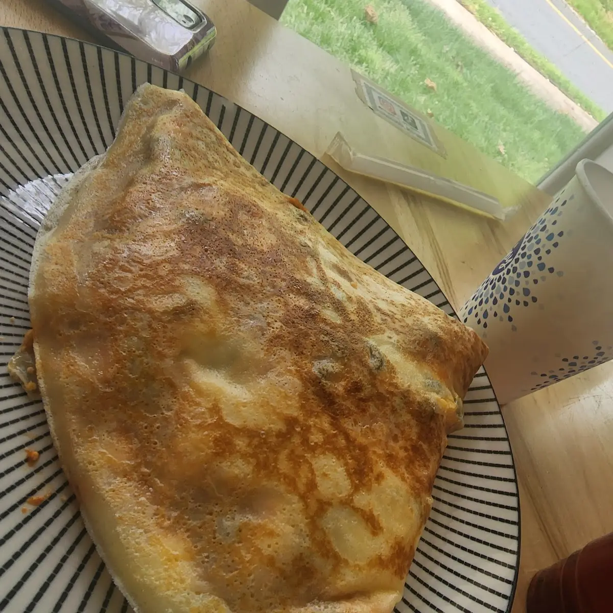Red Pepper Crepe