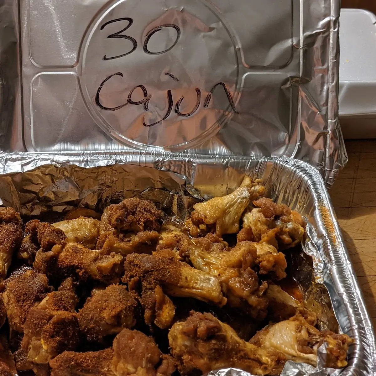 Cajun Hot Wings