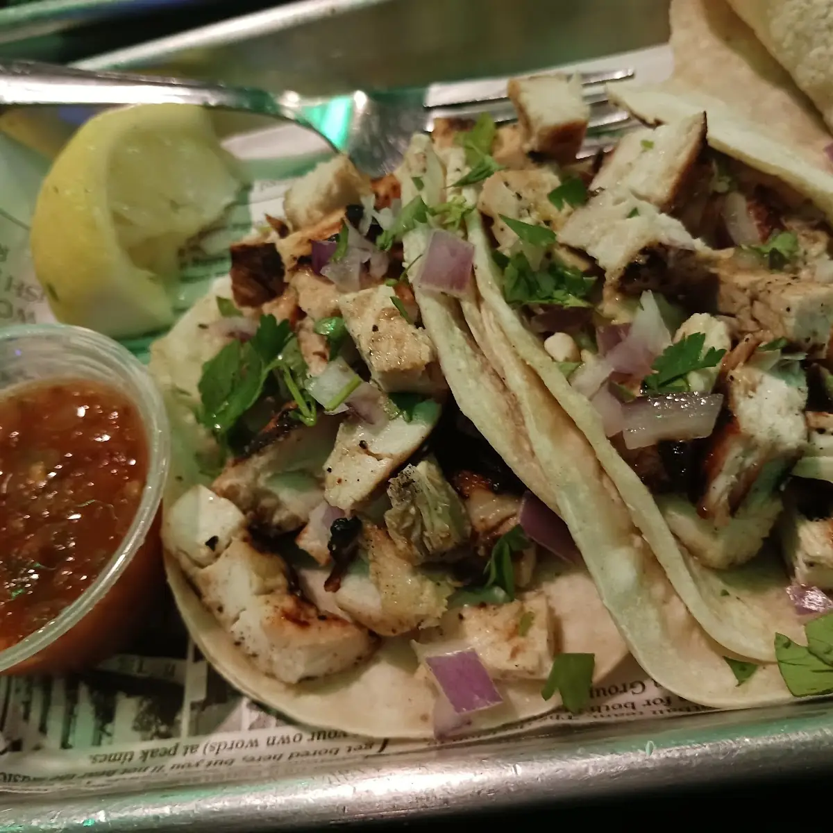 Tuesday Chicken Tacos