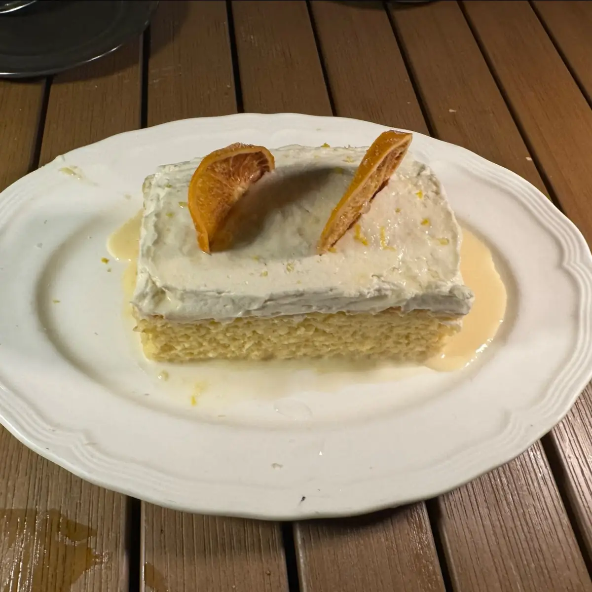 Orange Tres Leches Cake