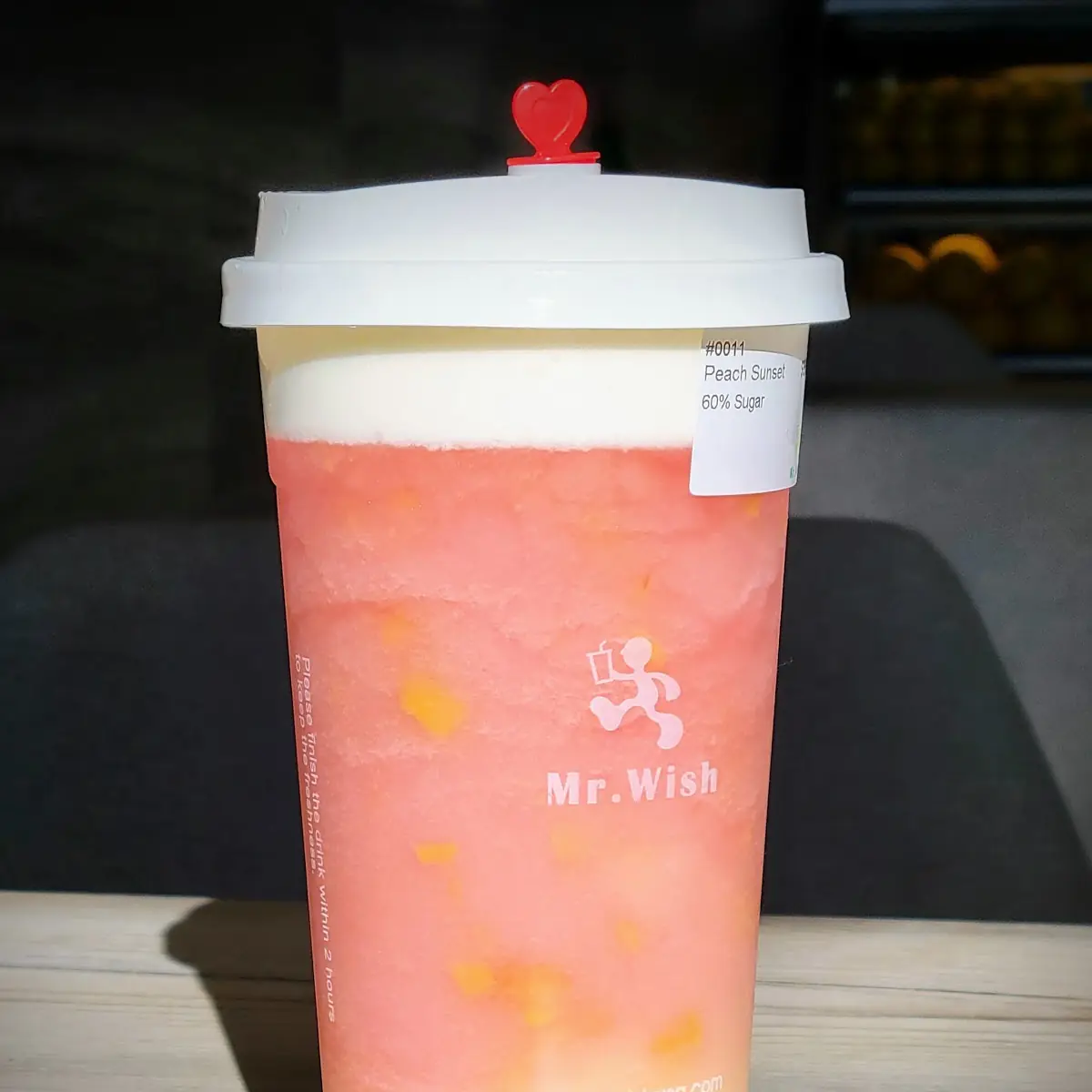Peach Sunset Smoothie