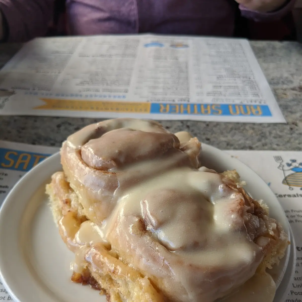 2 Cinnamon Rolls