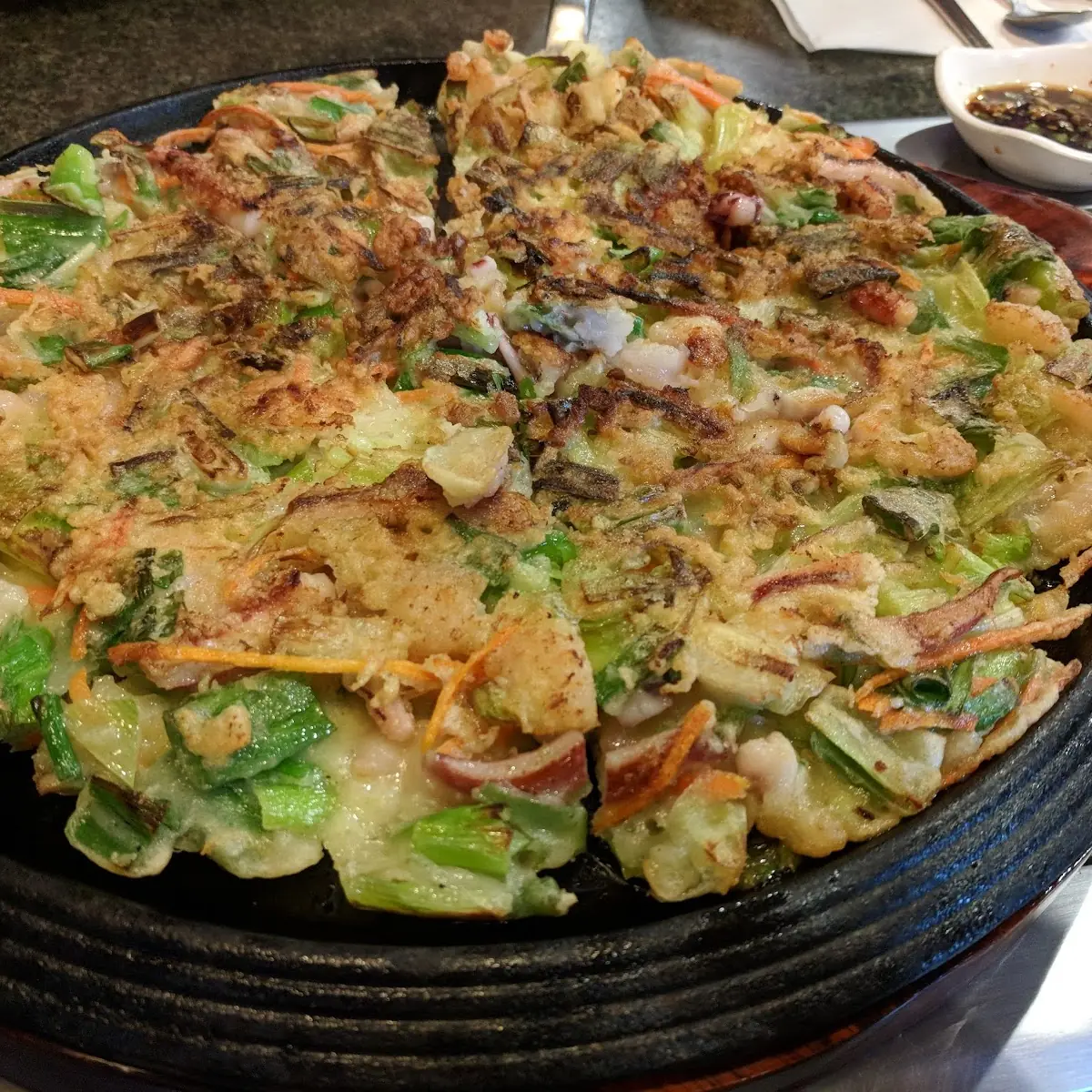 Seafood Pancake
