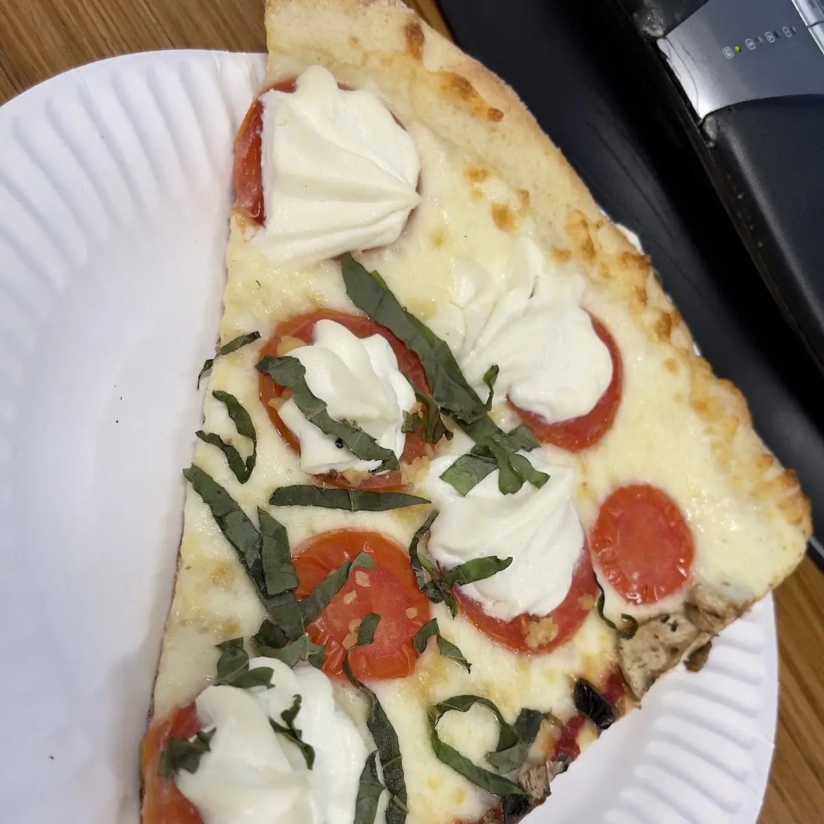 Margherita Pizza Slice