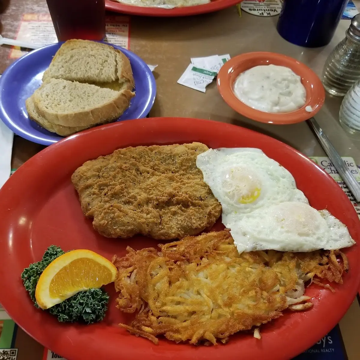 Chicken Fried Steak & Two Eggs