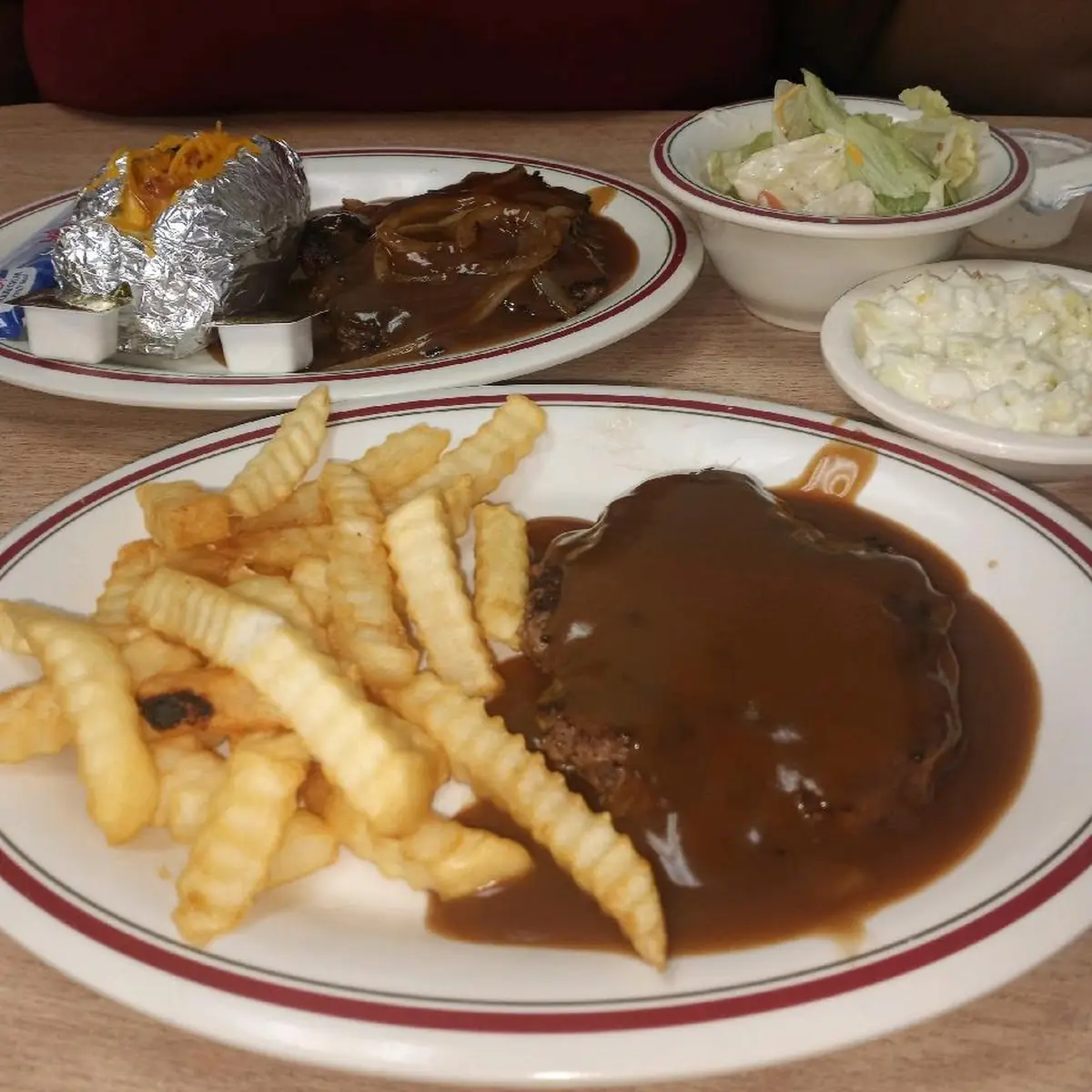 Hamburger Steak Dinner