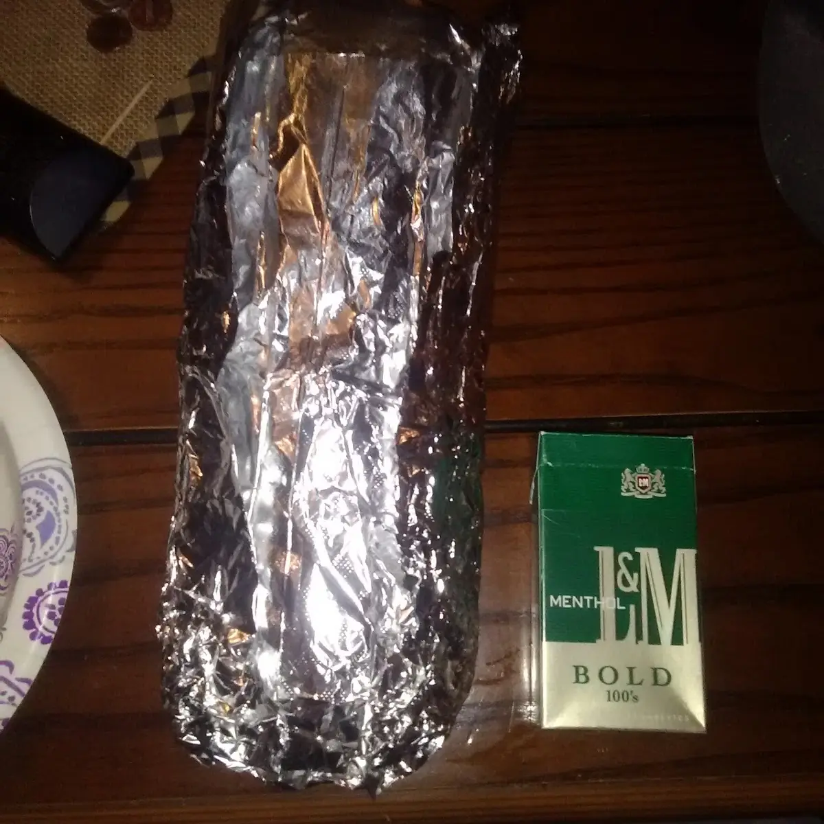 Steak and Chicken Burrito