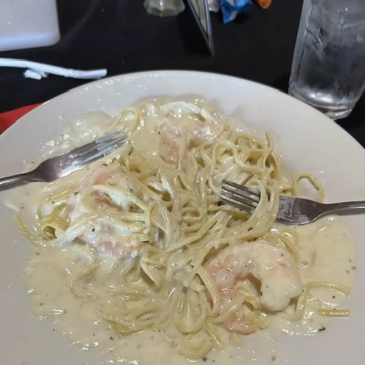 Shrimp Alfredo