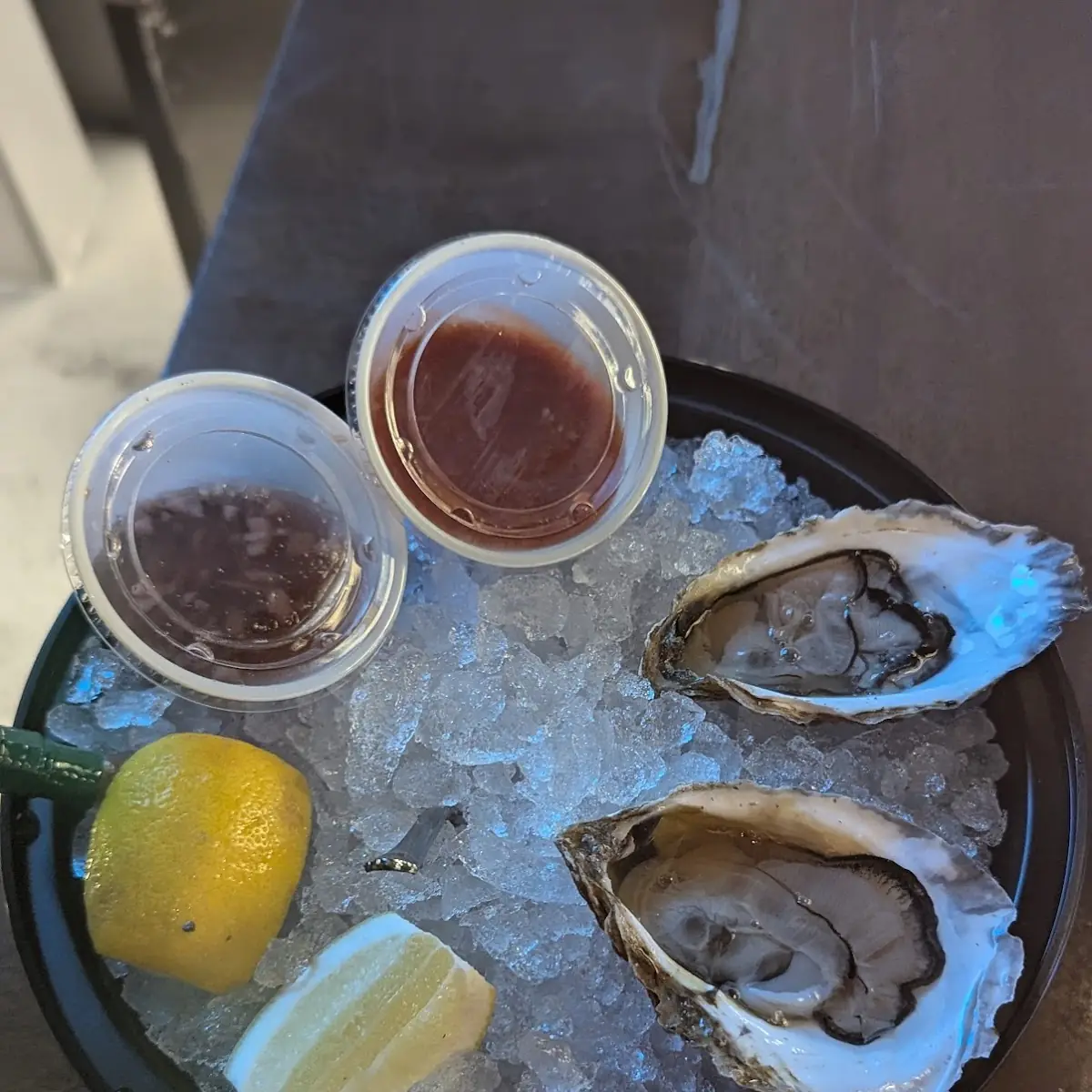 Oysters & Cocktail Sauce