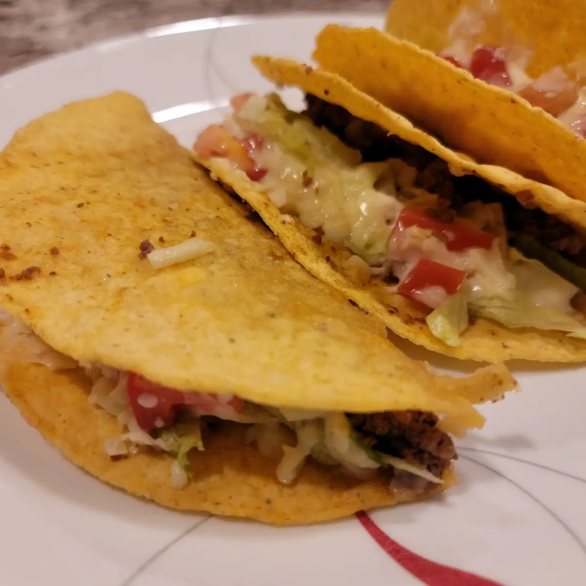 Beef Hard Shell Tacos