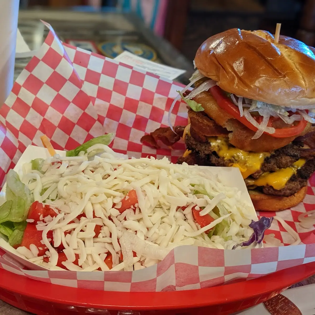 Sledgehammer Bacon Cheeseburger