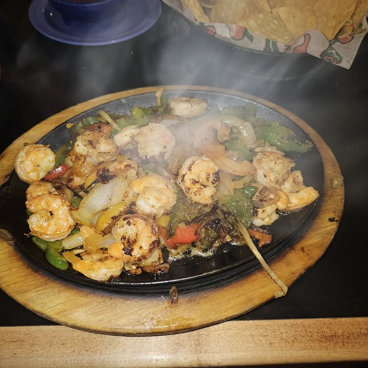 Shrimp Fajitas