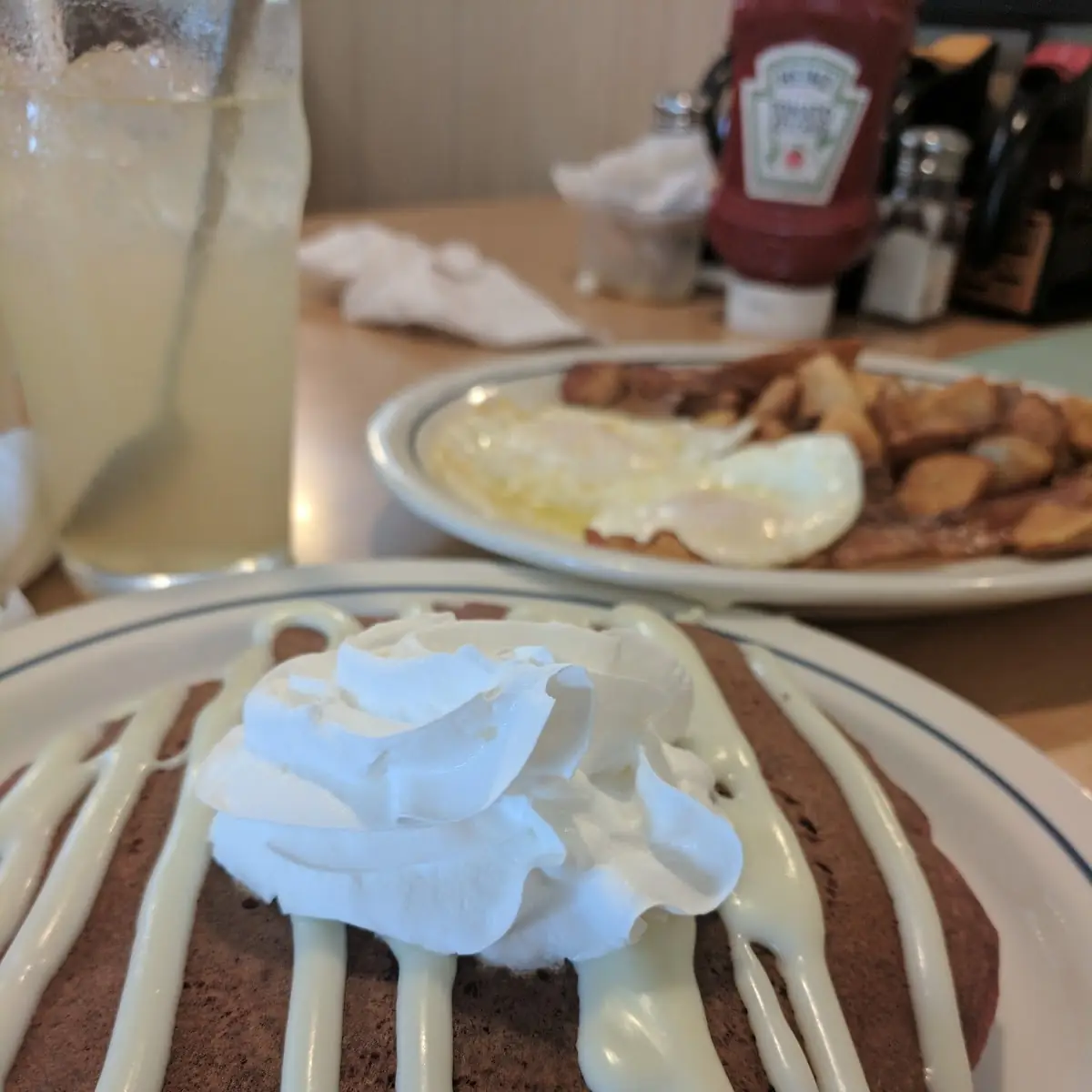Red Velvet Pancakes