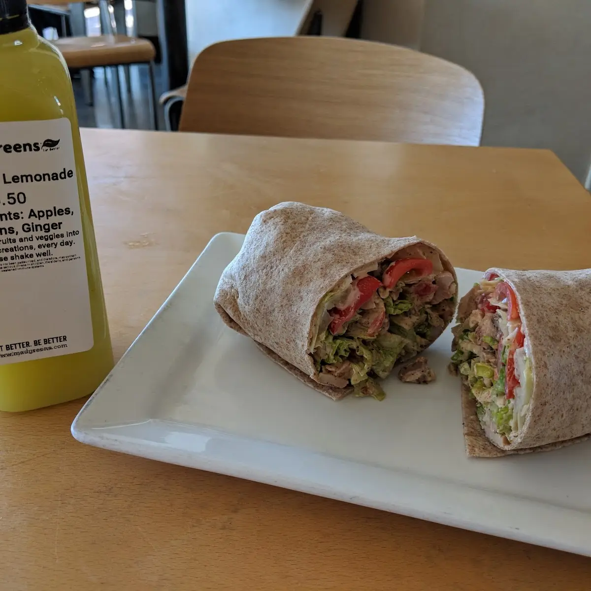 Spicy Caesar Wrap