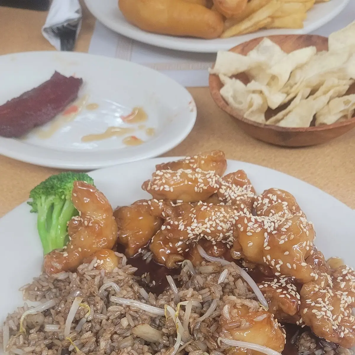 Sesame Chicken & Fried Rice