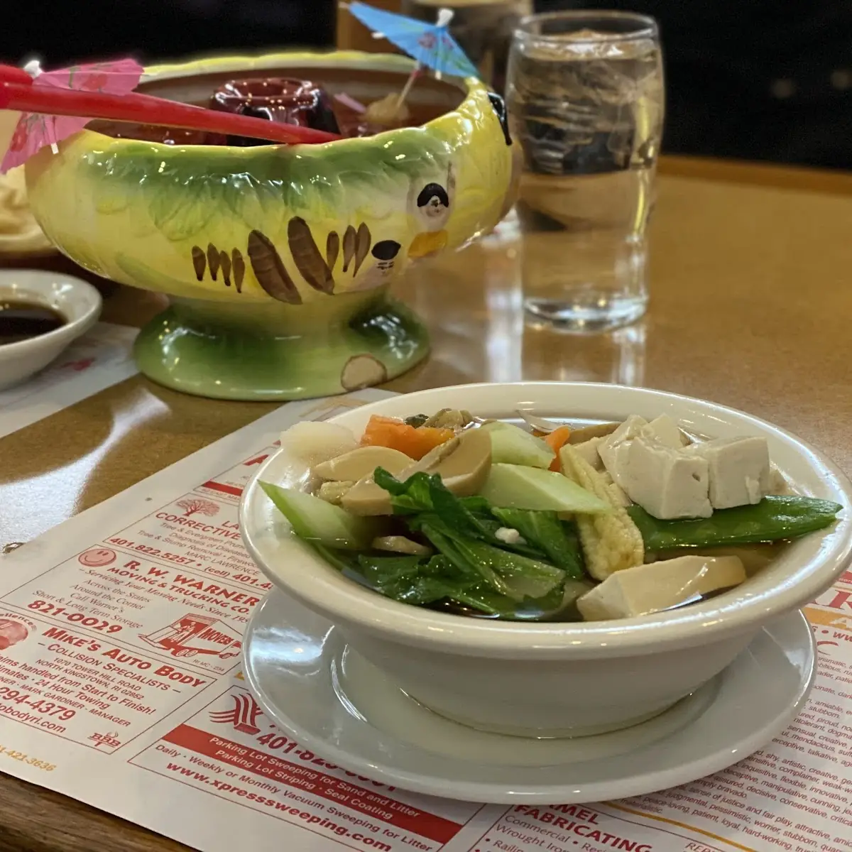 Tofu Vegetable Soup