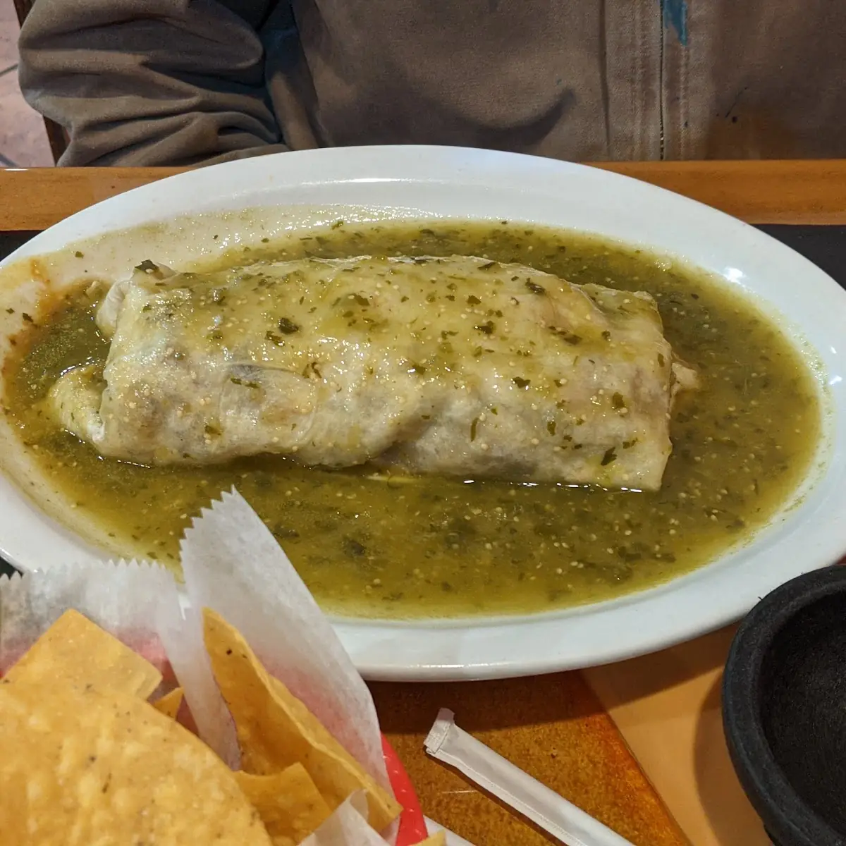 Bean Burrito Chile Relleno Mexican Rice and Refried Beans
