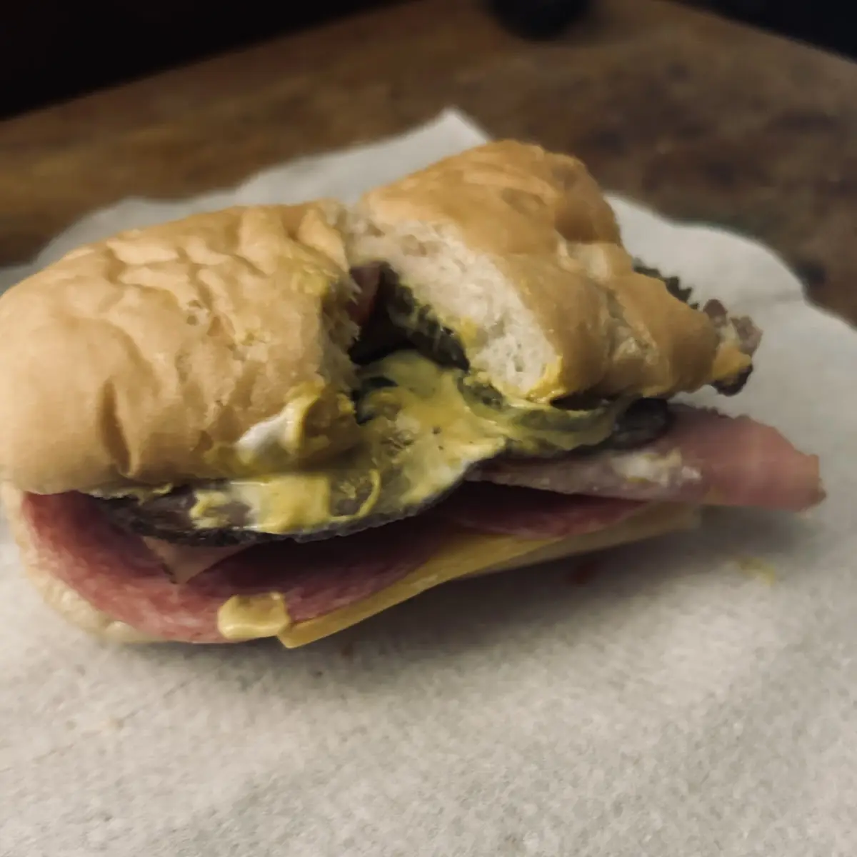 Black Forest Ham Egg & Cheese