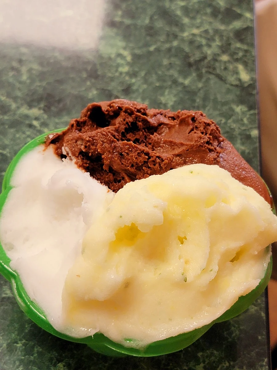 Pineapple Mint Sorbet Dark Chocolate Peppermint