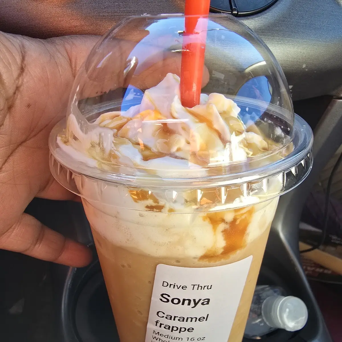 Caramel Frappe