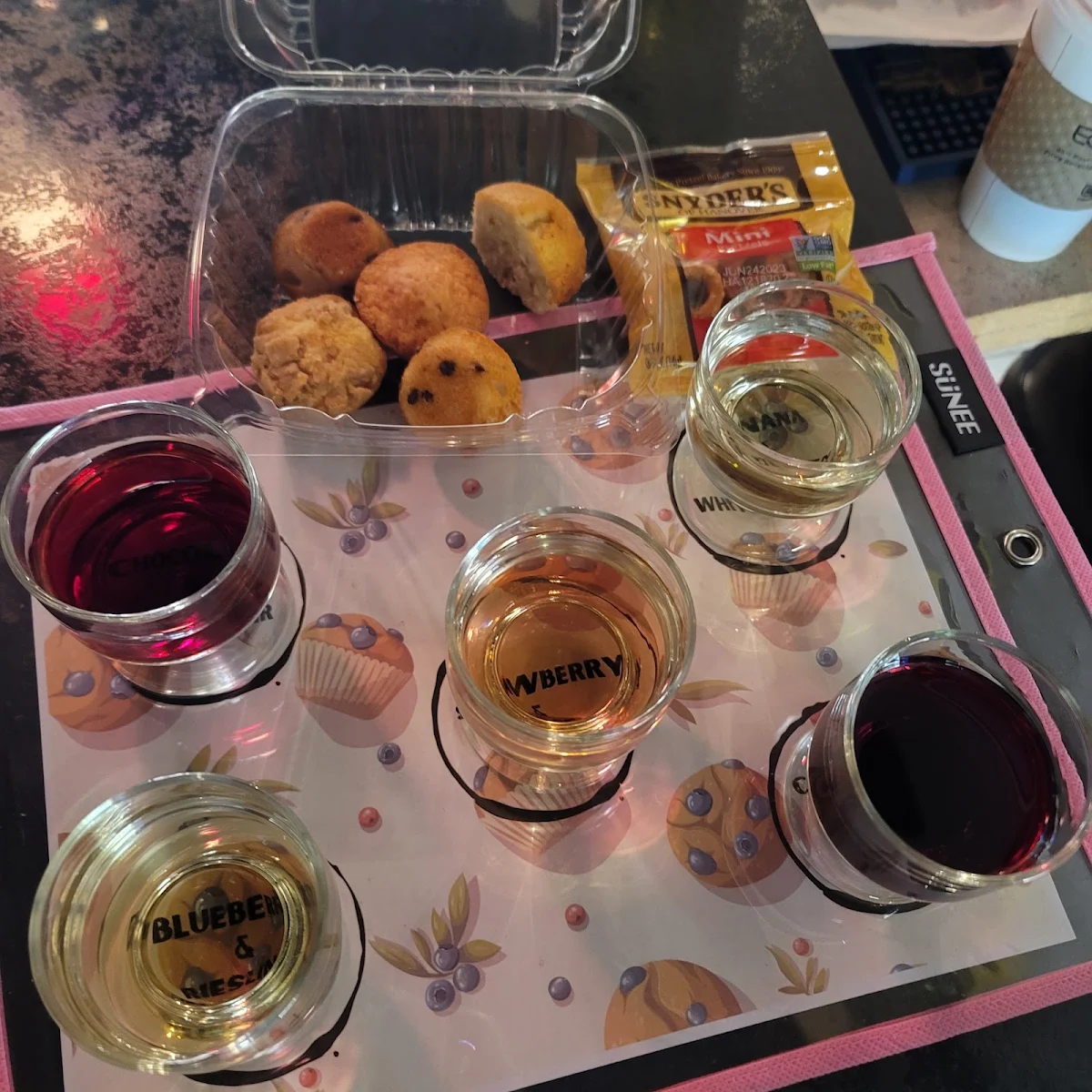 Muffin and Wine Pairing