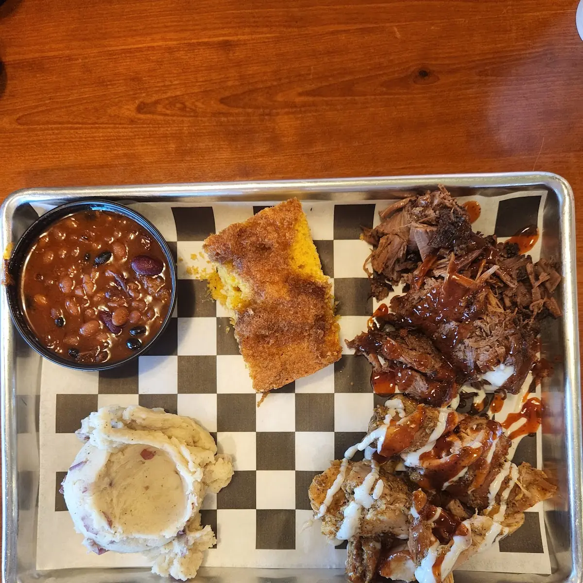 Baked Beans and Cornbread