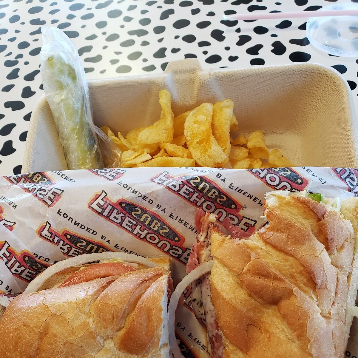 Italian Sub with Chips