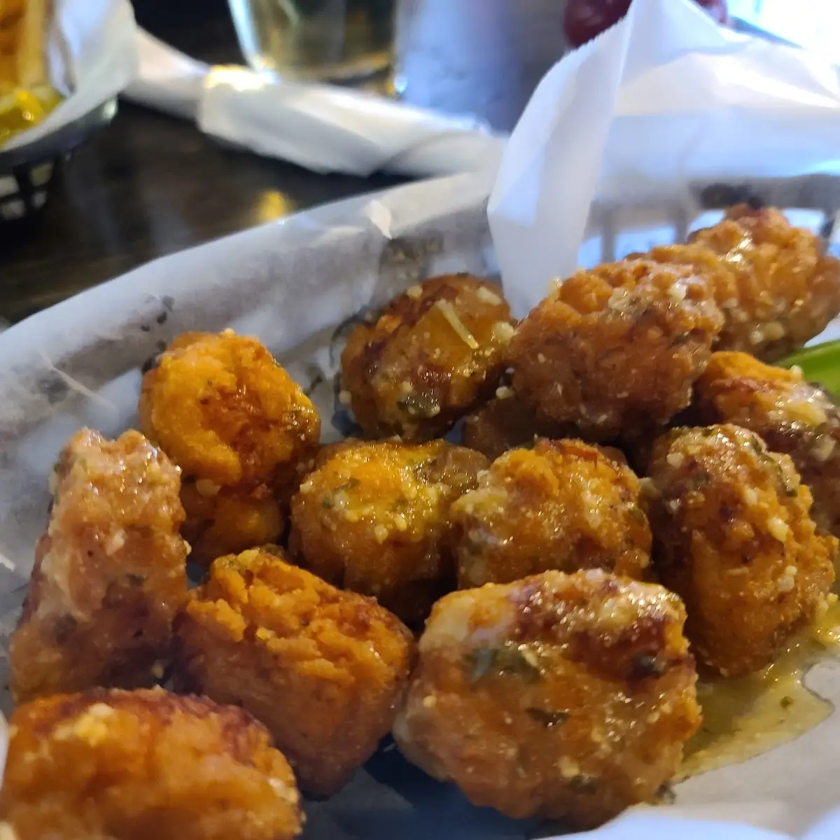Garlic Parmesan Boneless Wings