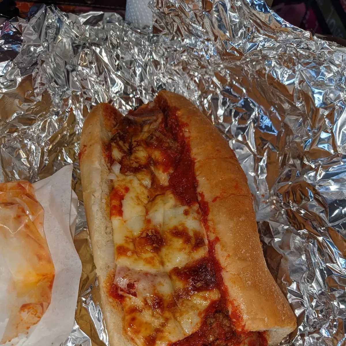 Marinara Sauce Meatball Sub