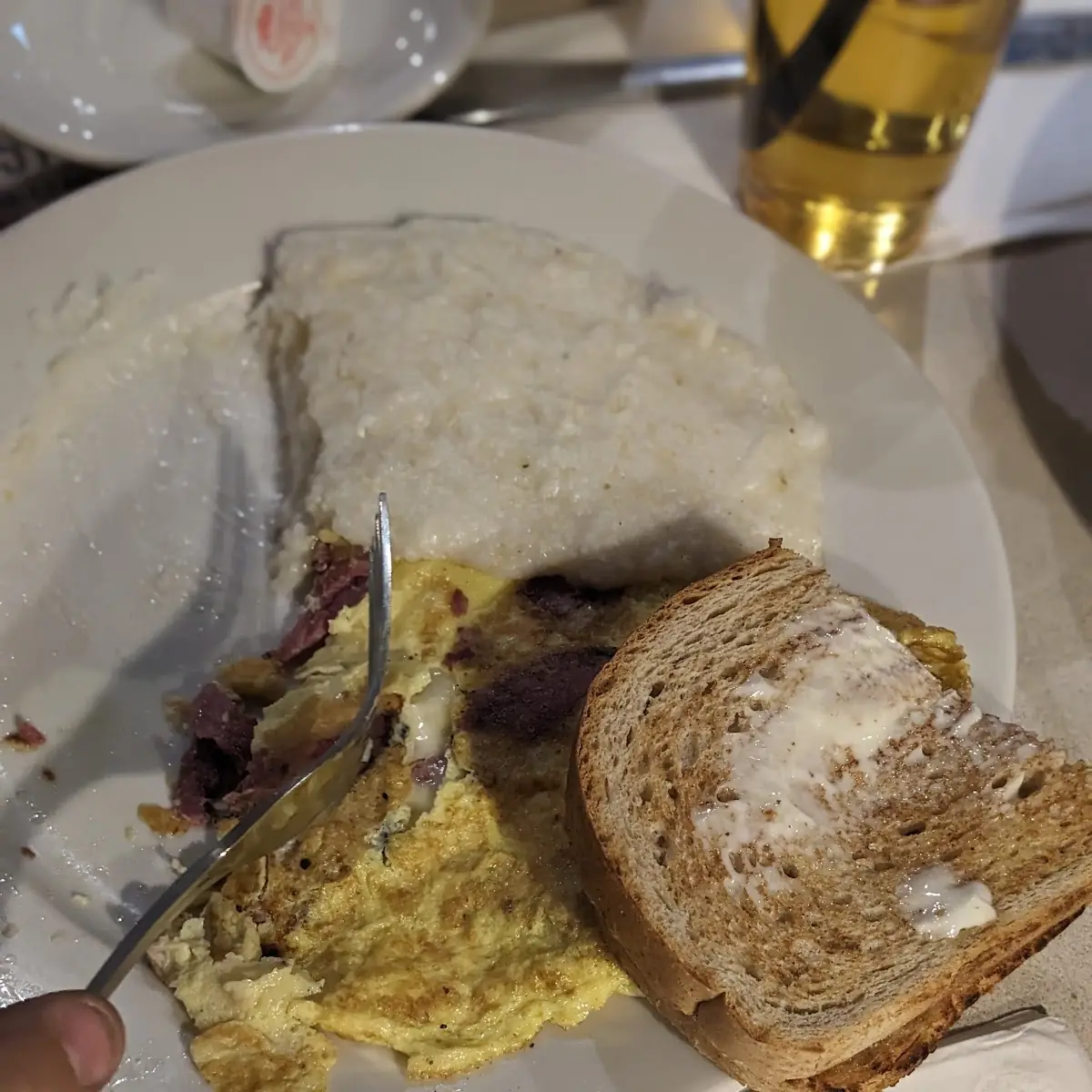 Omelet with Pastrami
