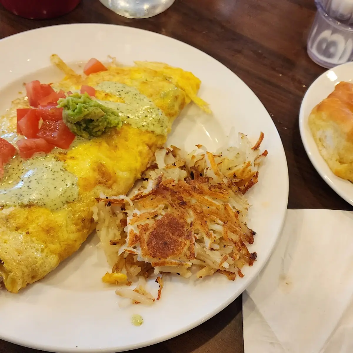 Southwest Avocado Omelette