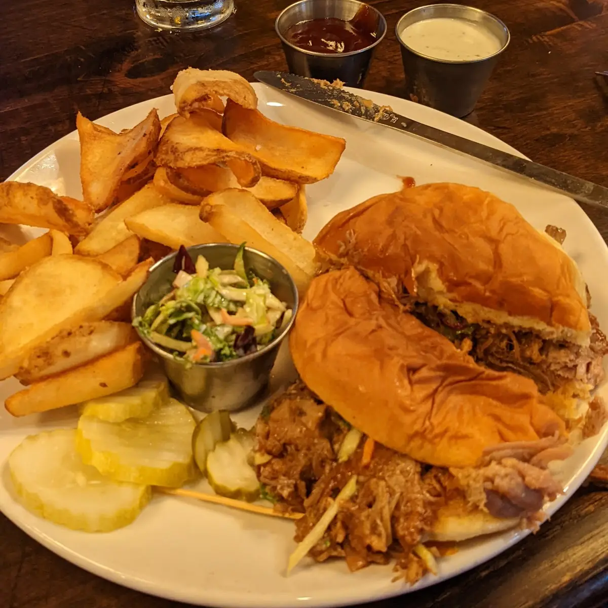 BBQ Pulled Pork Sandwich