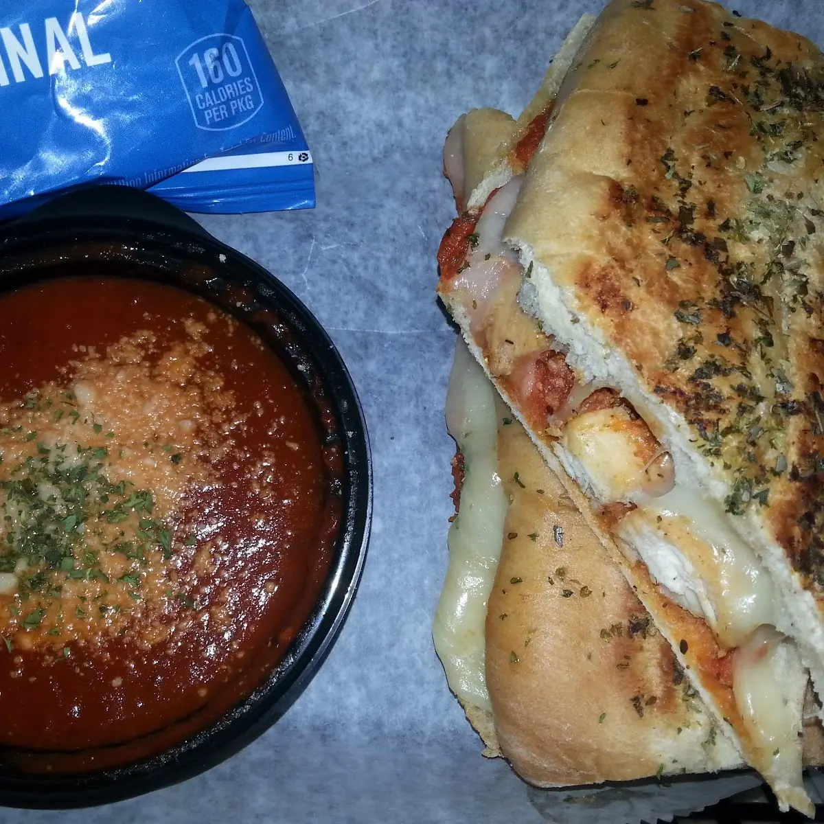 Chicken Parmesan Sandwich