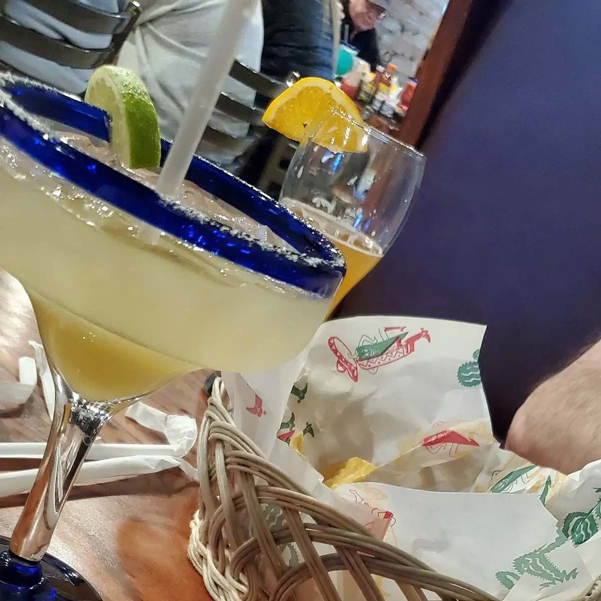 Chips & Salsa and Margharita