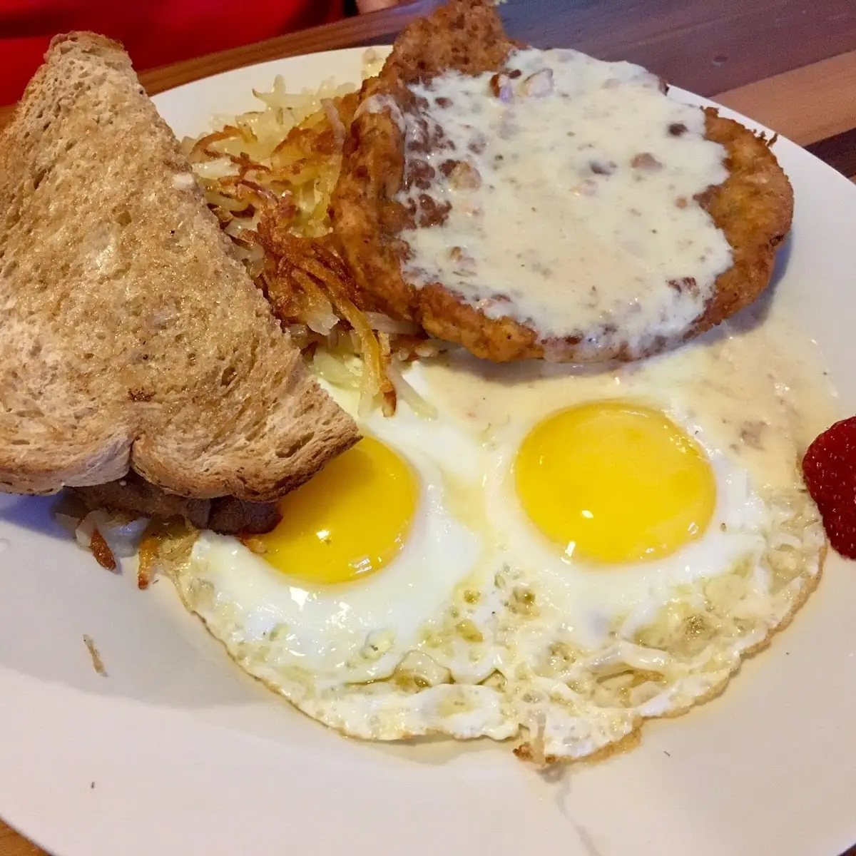 Chicken Fried Steak & Eggs