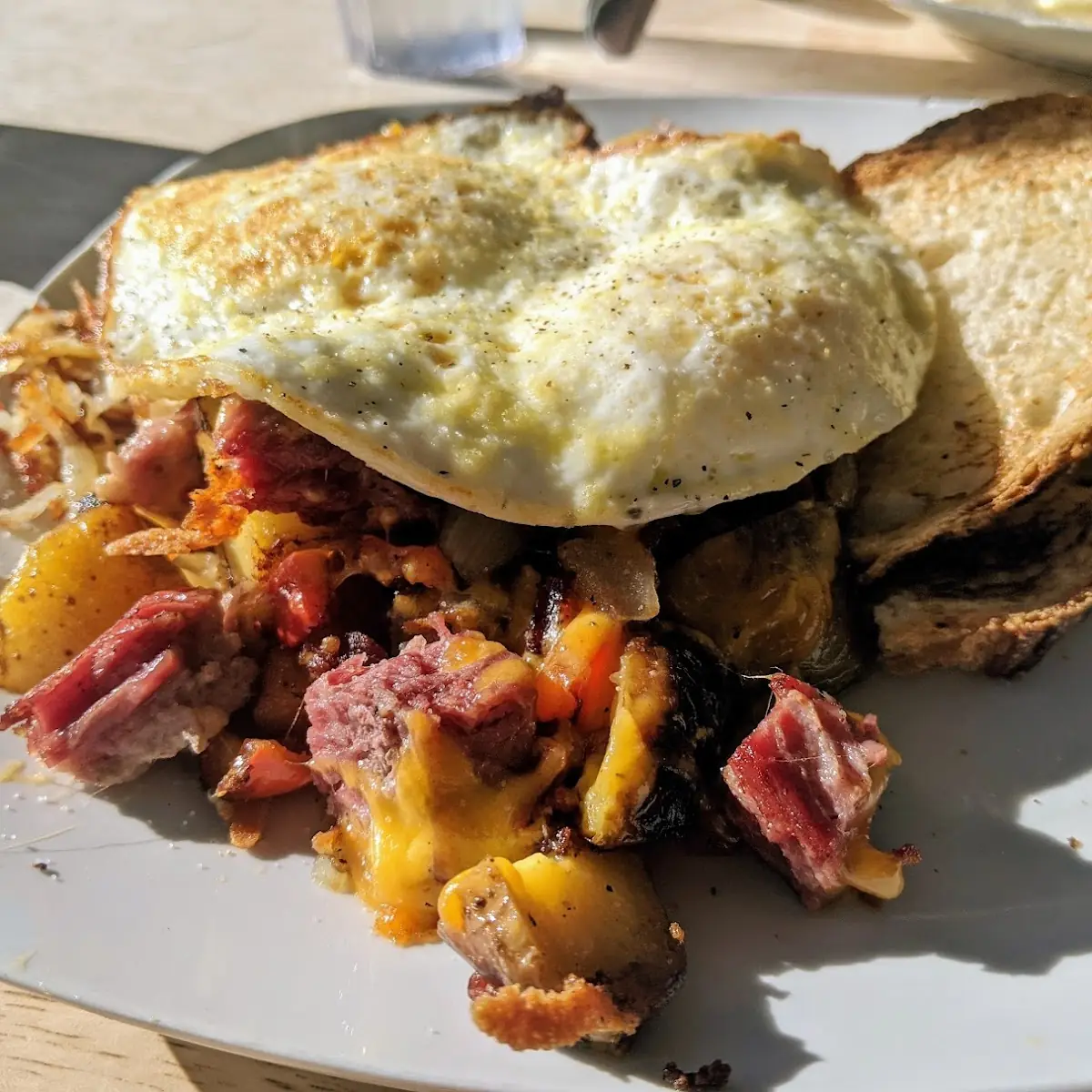 Corned Beef Hash & Eggs