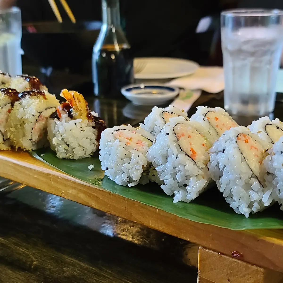 California Rolls and Crunchy Roll