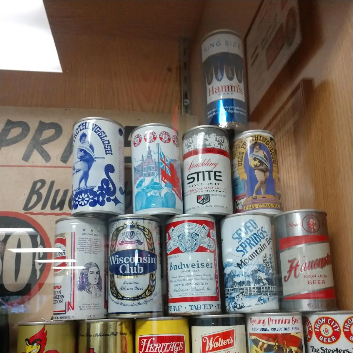 Beer Can Display