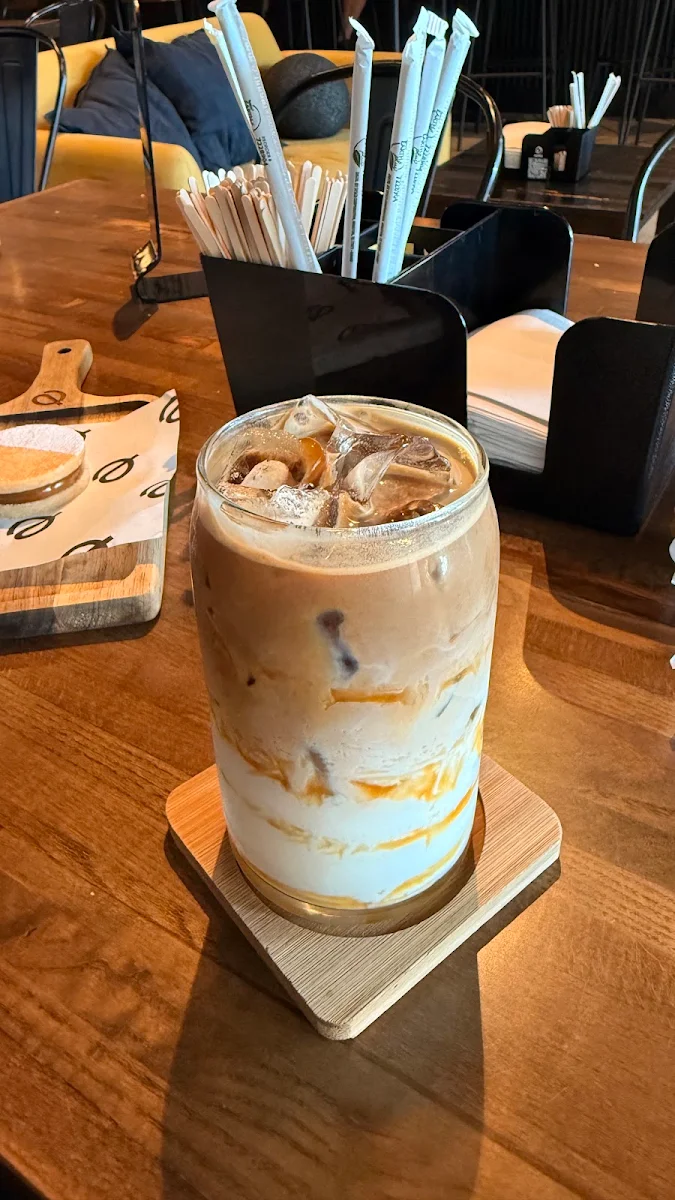 Iced Caramel Latte