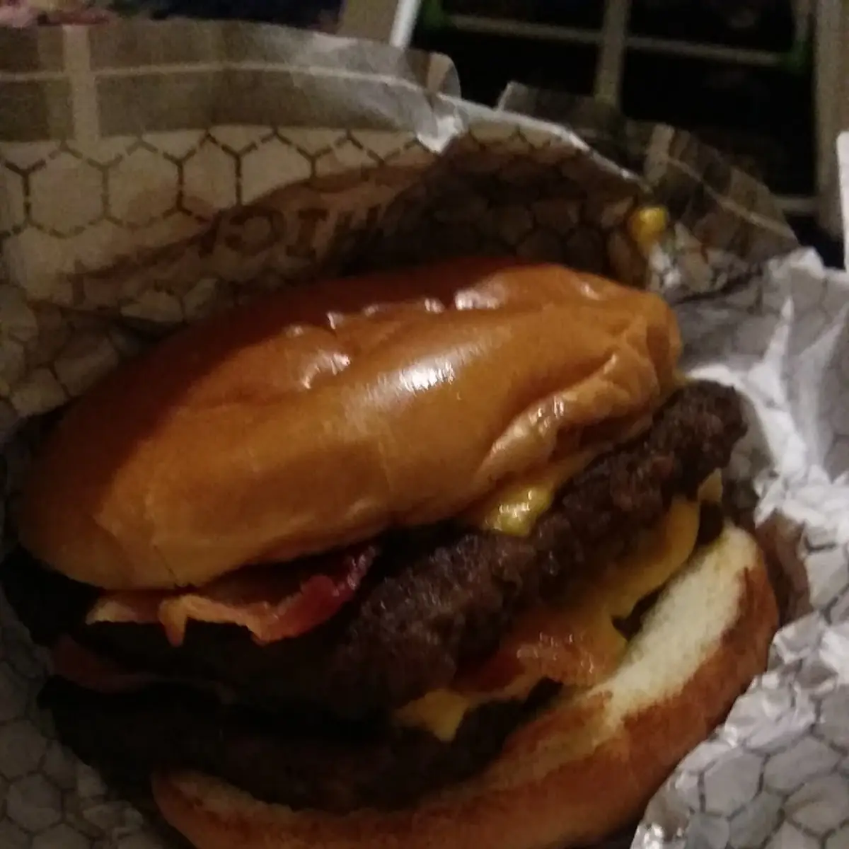 Bacon Double Cheese Burger