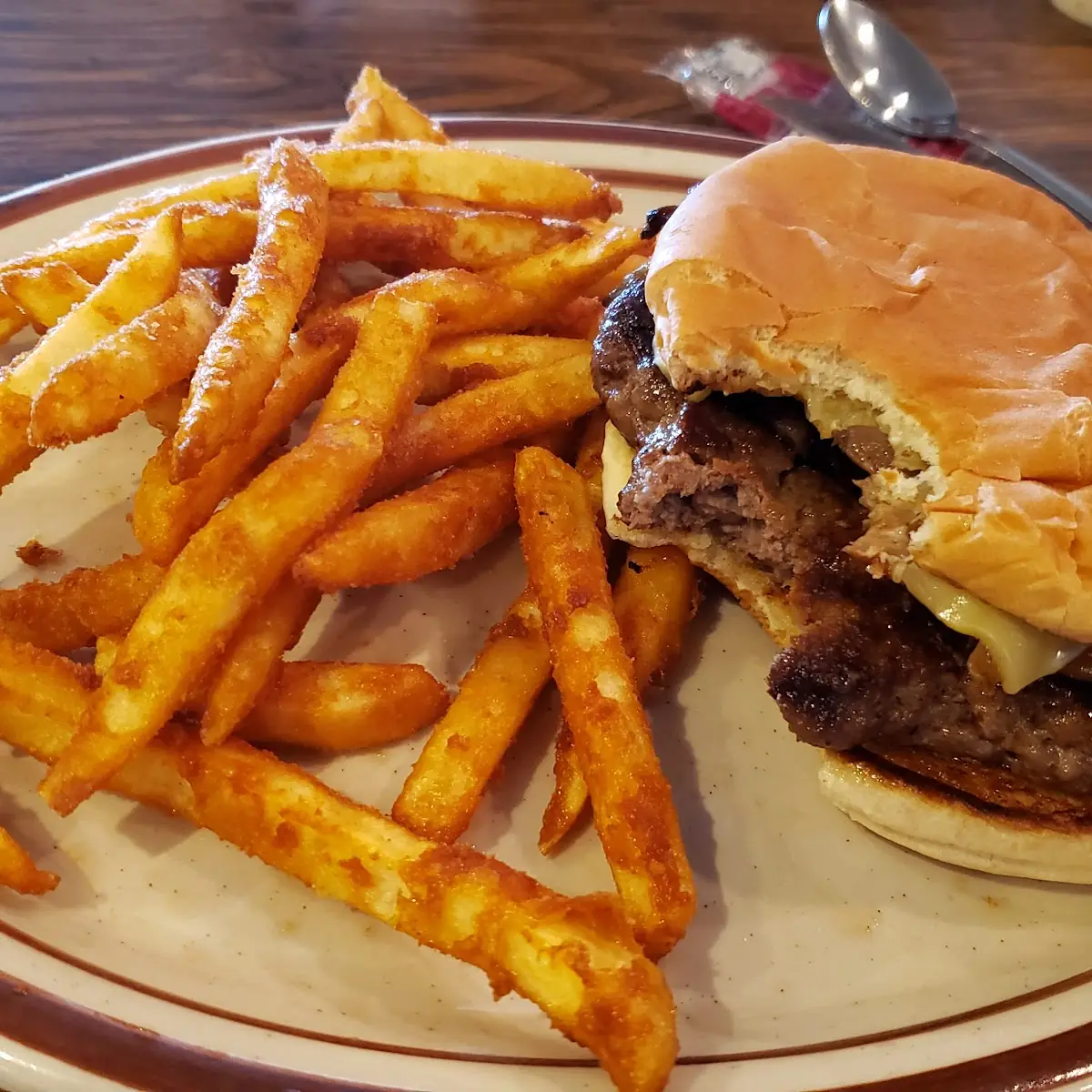 Mushroom and Swiss Burger