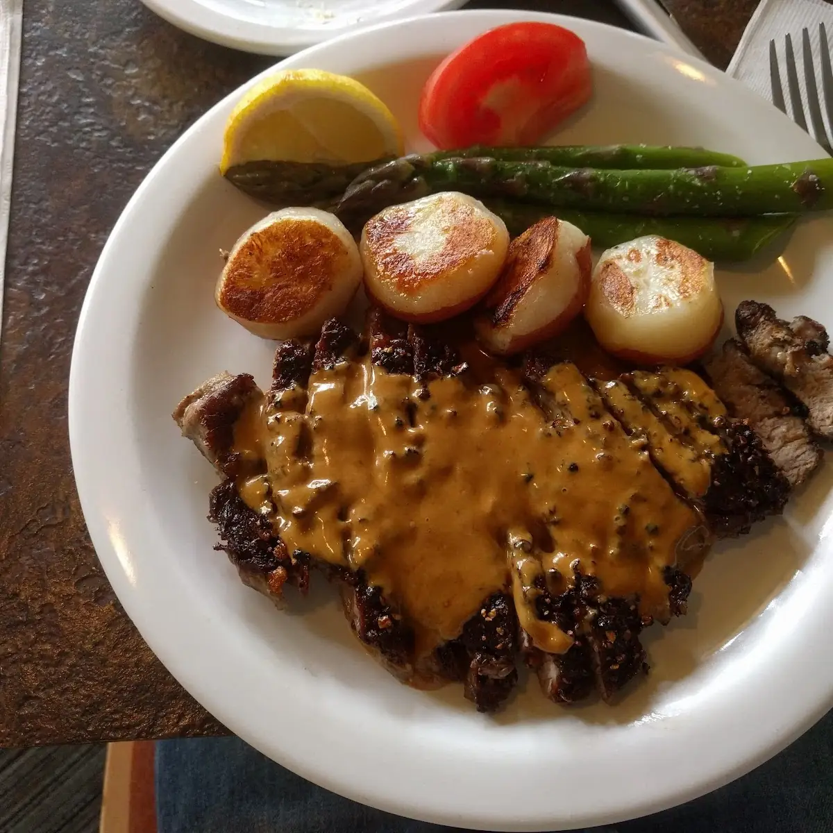 New York Pepper Steak & Eggs