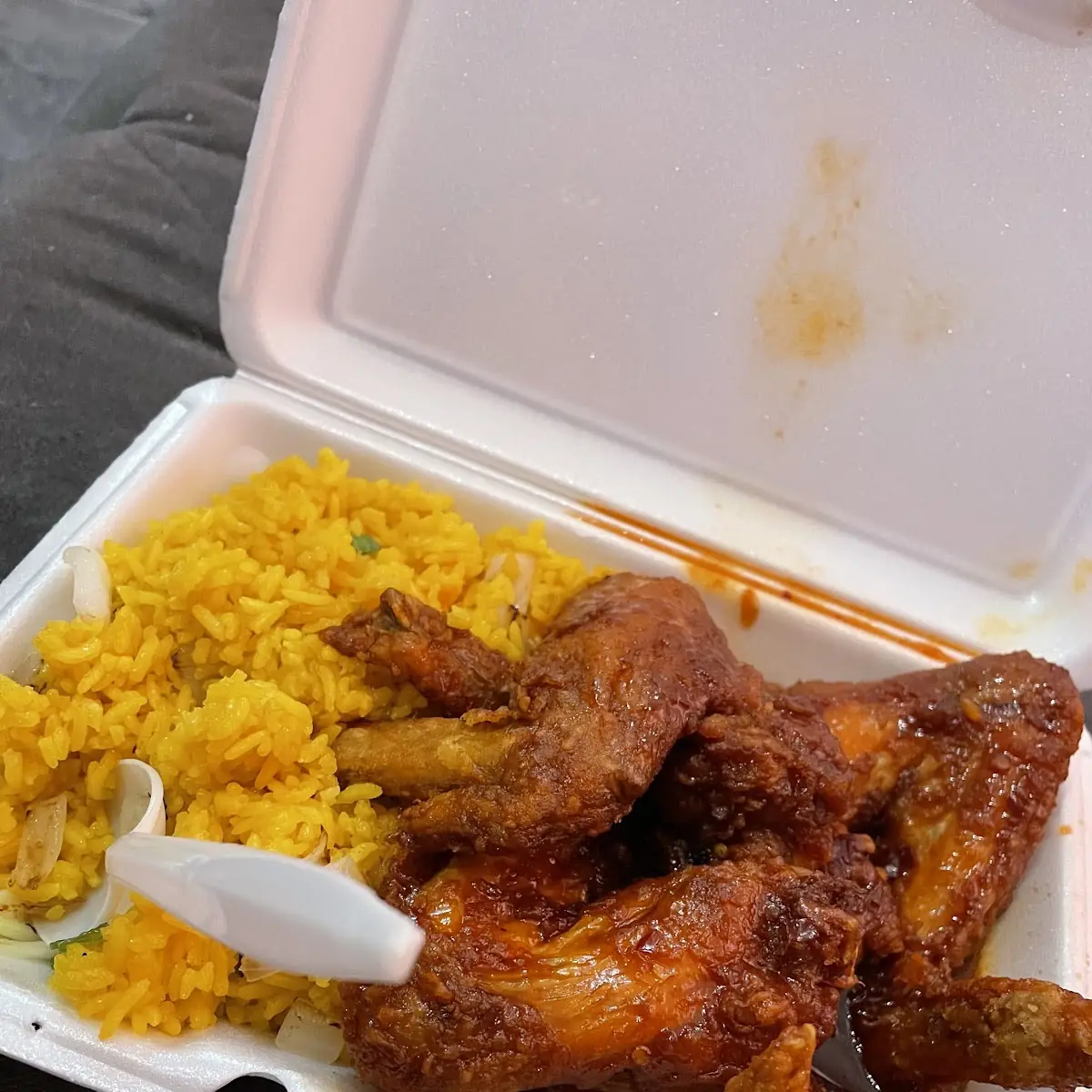 Braised Wing w Fried Rice