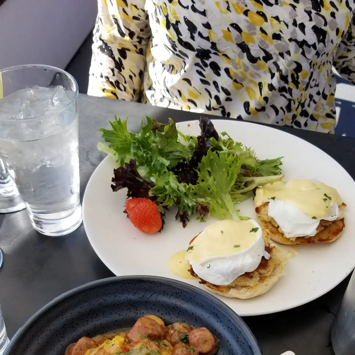 Shrimp and Grits Crab Benedict