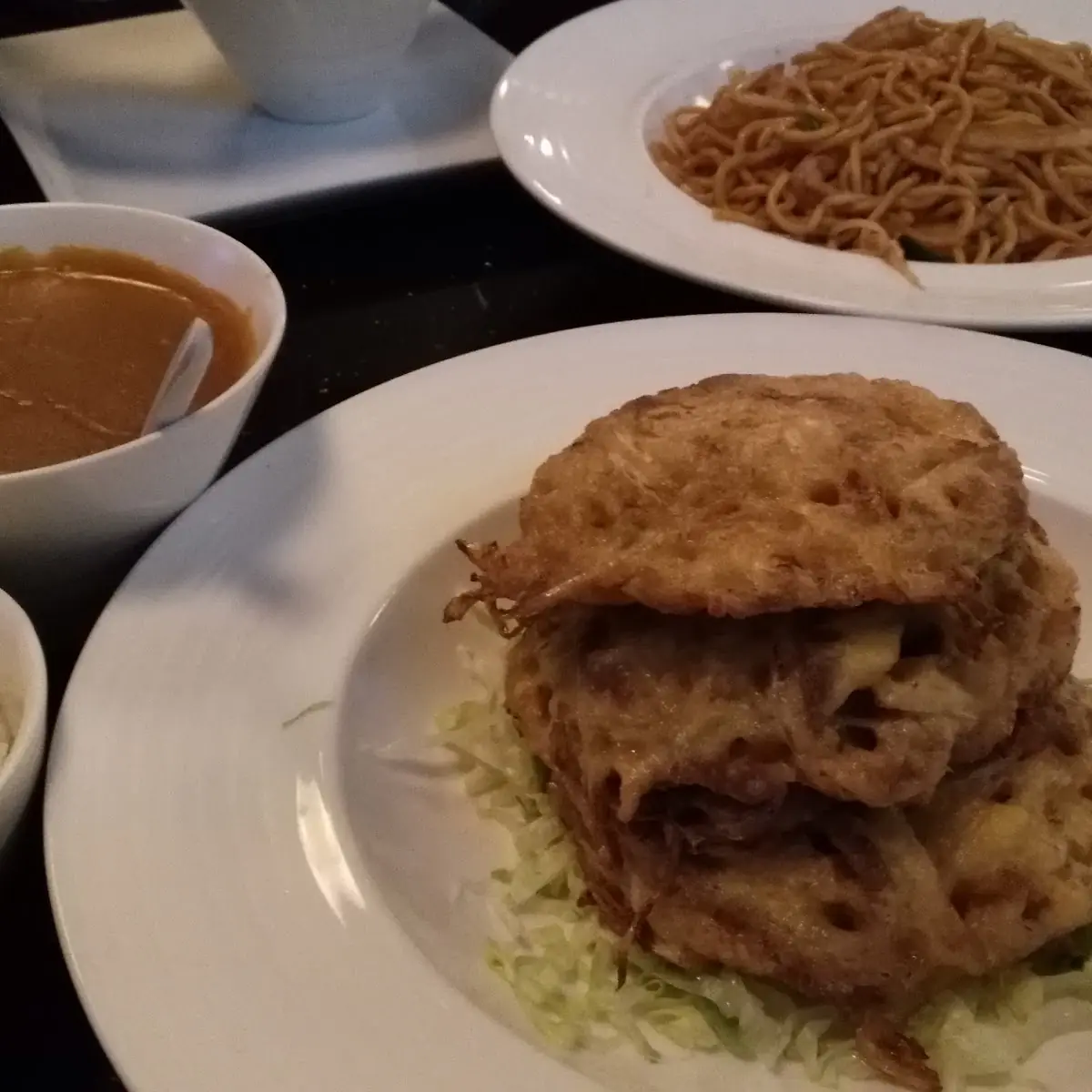 Roast Pork Egg Foo Young