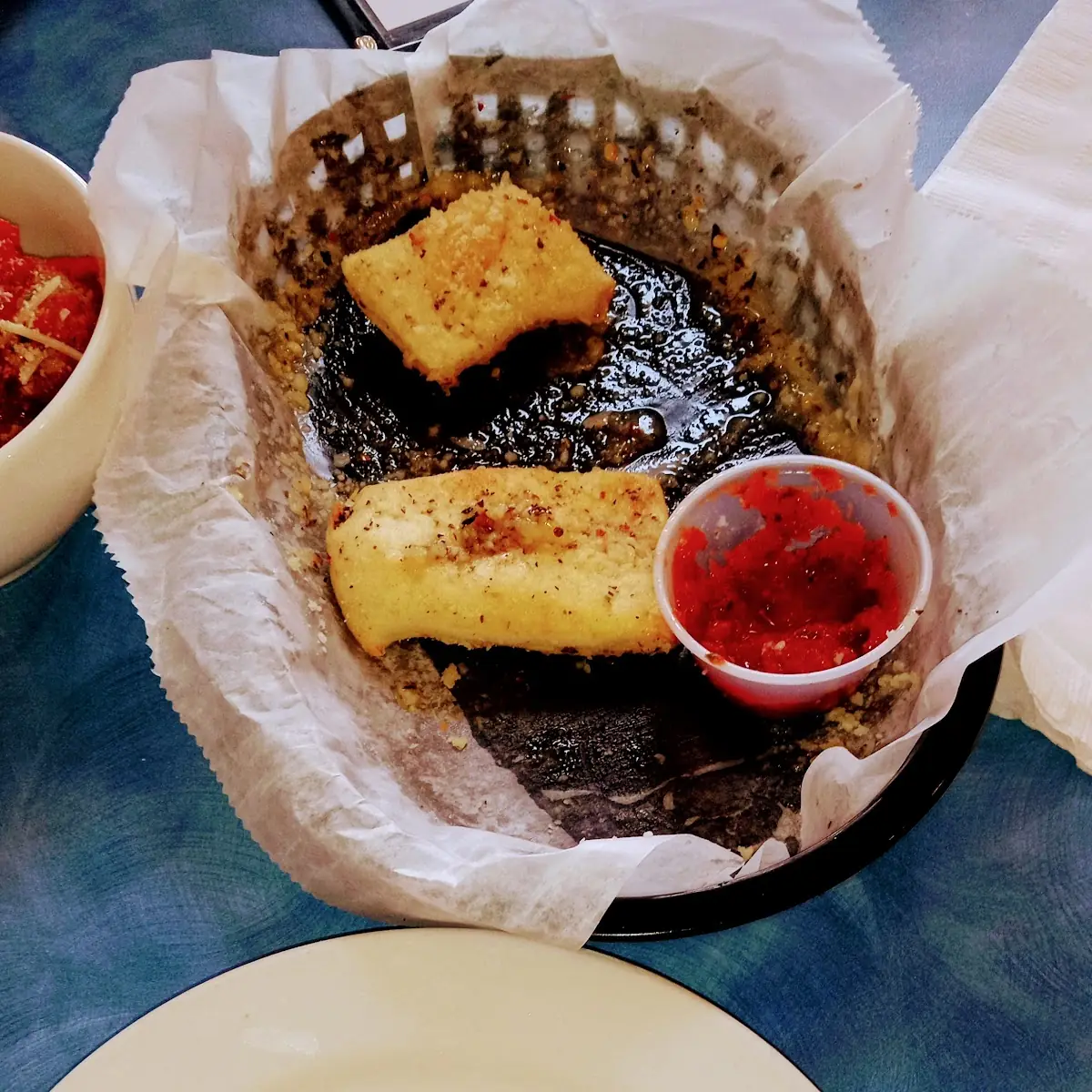 Garlic Bread with Oil