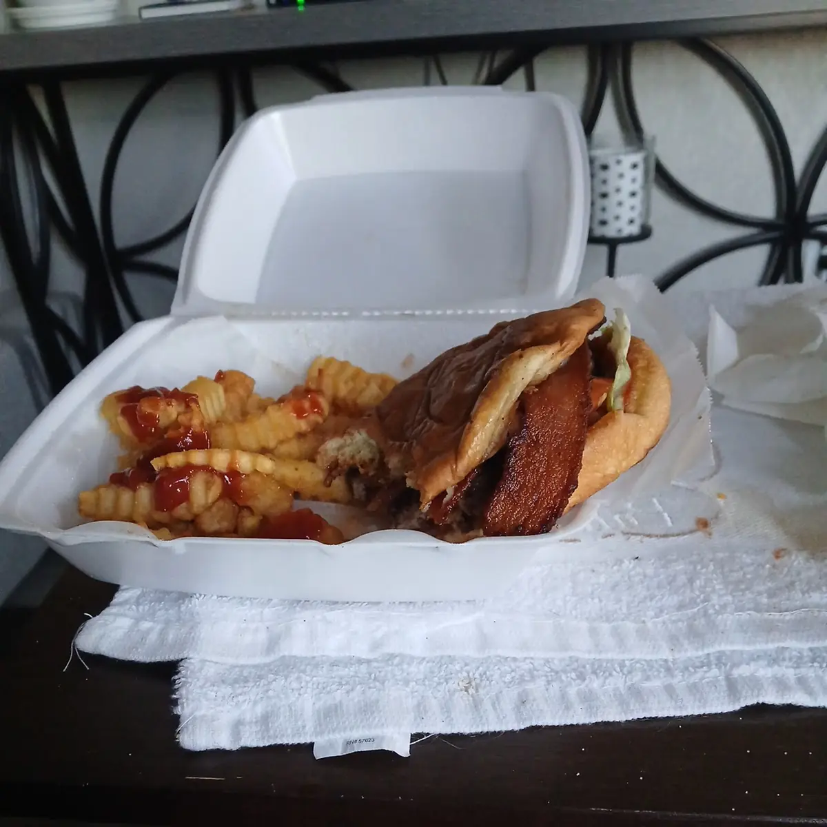 Bacon Cheeseburger Basket