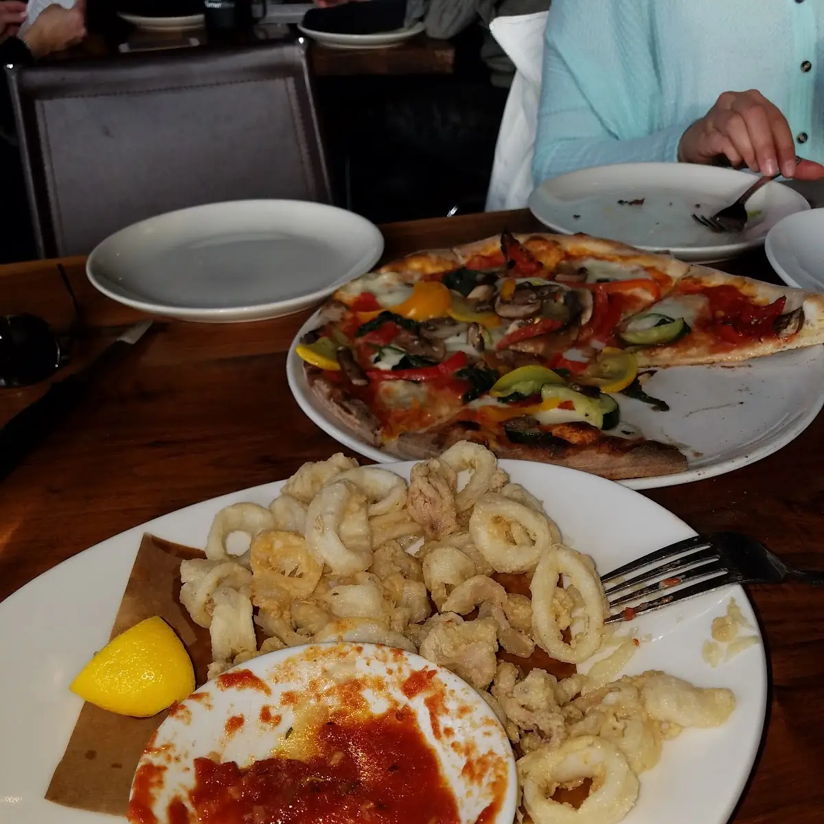 Pizza Calamari Fritti